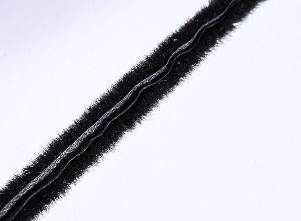 Weather Strip With Non-woven Cloth Fin #2