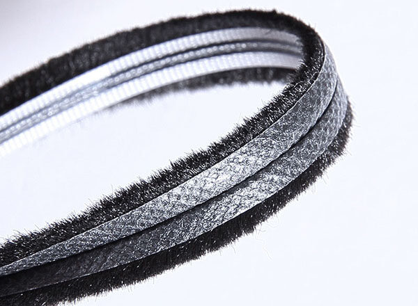 Weather Strip With Non-woven Cloth Fin #4