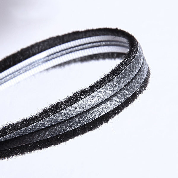 Weather Strip With Non-woven Cloth Fin #4